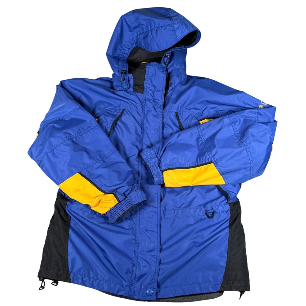 Vintage 90s Columbia Fire Ridge 3 in 1 Ski Jacket Medium Full Zip Removable Hood